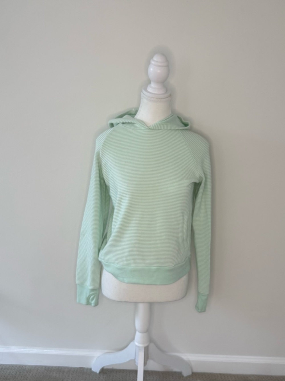 Athleta Girl Ribbed Hoodie With Pockets